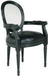 Krzesło Armchair Louis acryl glossy  4